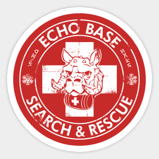 Echo Base Search & Rescue Sticker